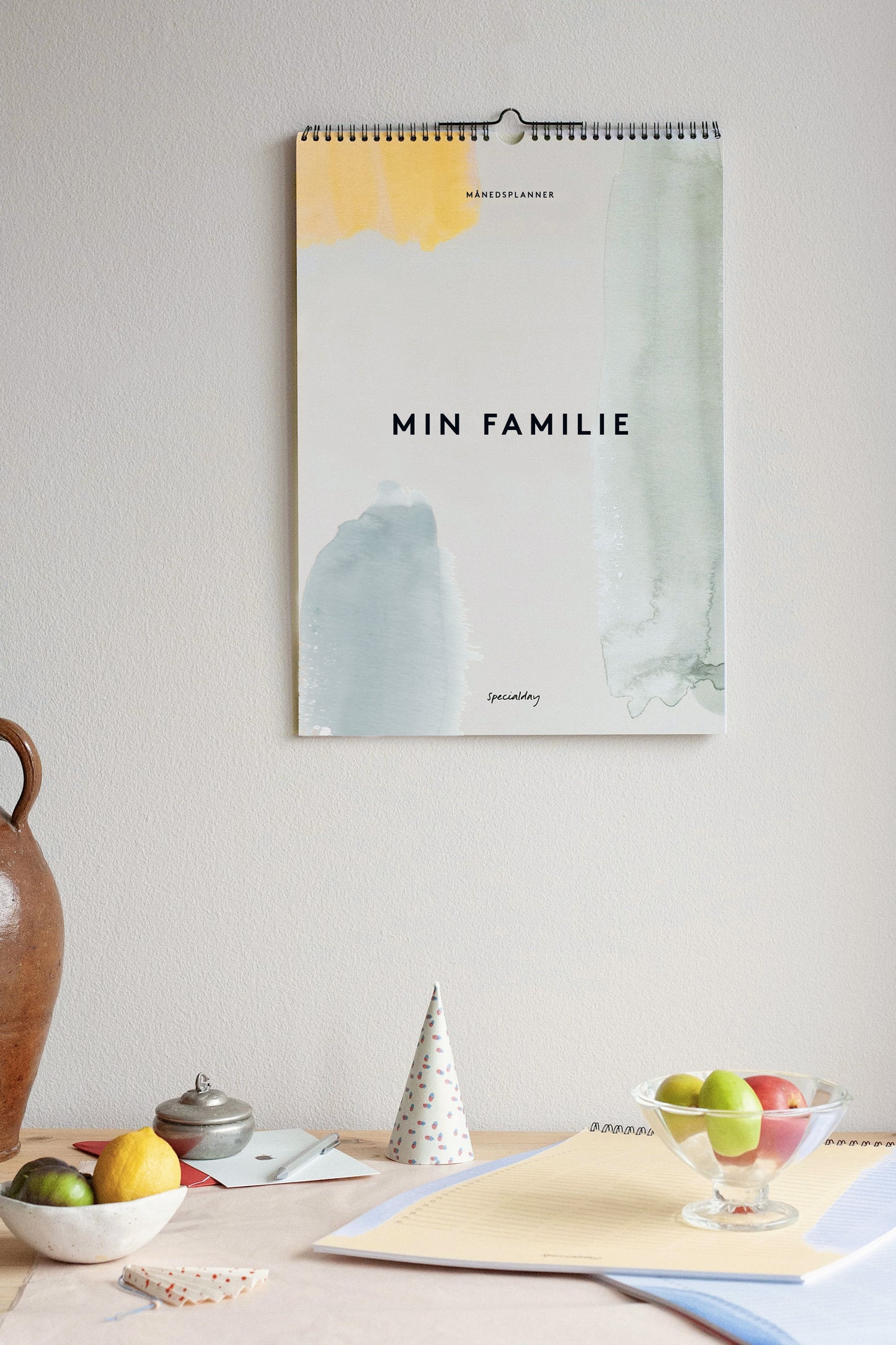 min familie - evighedskalender – månedsplanner