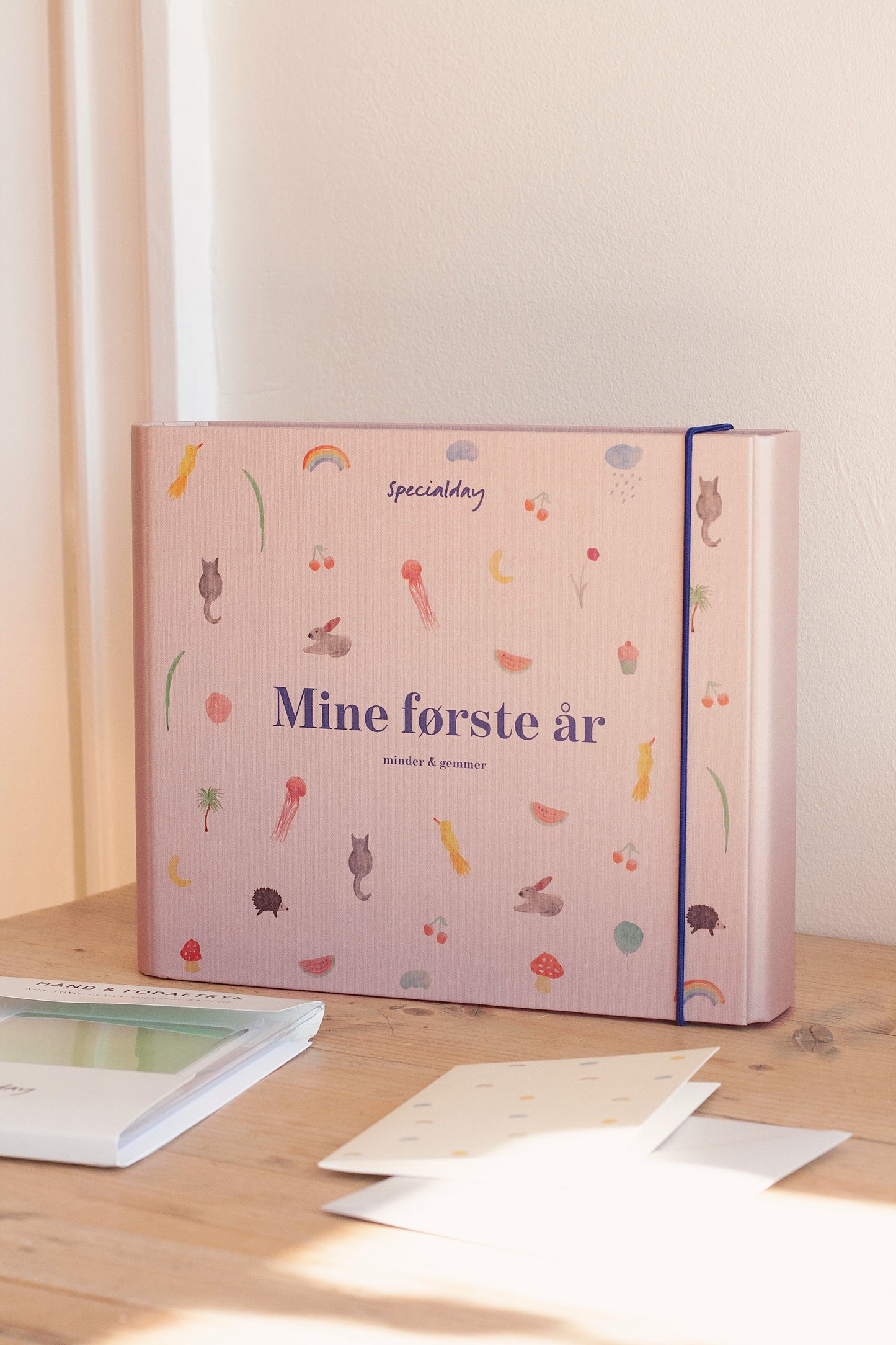 mine første år album, aftryk & kort