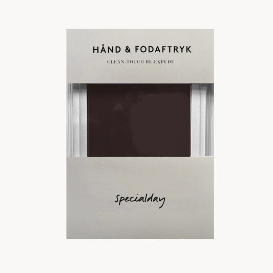 hånd- & fodaftryk – clean-touch – chokolade brun
