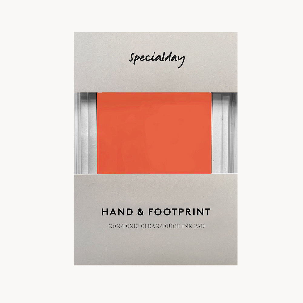 hånd- & fodaftryk – clean-touch – orange