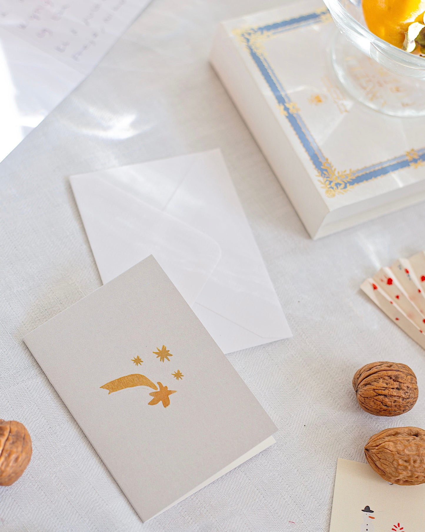 julekort – stjerneskud – A7