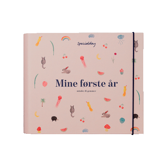 barnets bog - mine første år - rosa album