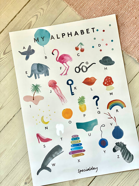 poster - my alphabet