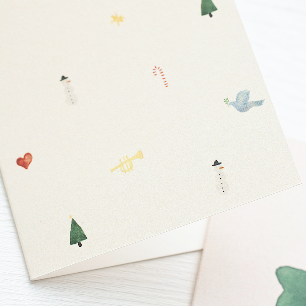 julekort – signatur – A7